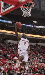 Desmond Lee scored 15 points on Saturday, his second-highest total in a Wolfpack uniform.