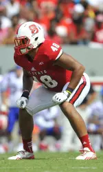 LB Robert Caldwell led the Pack and finished fifth in the ACC with 105 tackles.