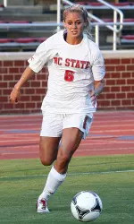 Jennie Krauser led the team in scoring in 2012