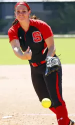 Sophomore righthander Emily Weiman