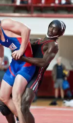Nijel Jones is one of three Pack wrestlers that advanced to the NCAA Championships.