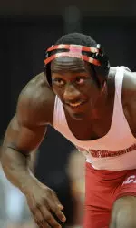 Quinton Goldey placed second at 74 kg.