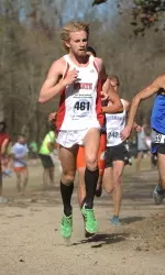 Sophomore Graham Crawford finished second overall in Friday's race