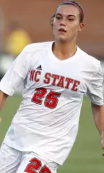 Caroline Gentry attempted three shots in NCSU's 2-0 loss to No. 13 Georgetown.