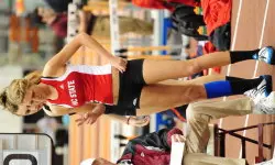 Lacey Shuman totaled her second first-place finish of the 2014 indoor season on Saturday at the Bob Pollock Classic