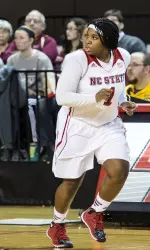 Myisha Goodwin-Coleman went 6-12 from distance in Thursday's OT win