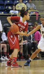 Freshman Miah Spencer