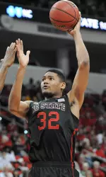 Kyle Washington scored 13 points on Saturday, registering double-digits for the third time in his past five games.