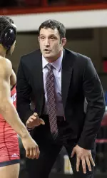 Pack head coach Pat Popolizio