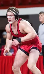 Freshman Nicky Hall recorded a major decision at 184 pounds at Virginia Tech