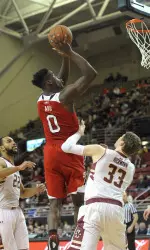 Abdul-Malik Abu grabbed 10 rebounds in State's 66-61 win at Clemson on Tuesday.