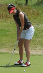 Rachael Taylor is tied for fifth overall after two rounds of regional play.