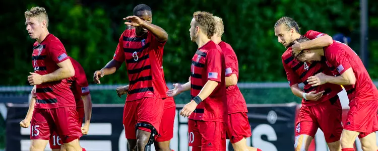 team celebration goal charleston