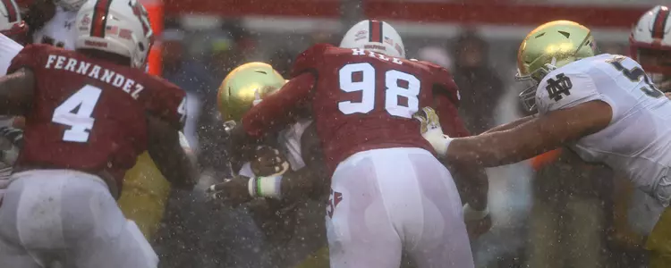 Pack vs. Irish Social Media Recap Image