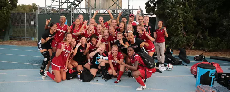 team celebration post unc