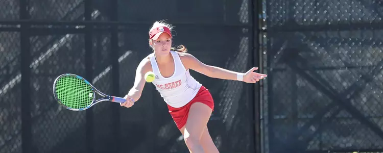 No. 31 NC State Women's Tennis Tops Boston College, Winthrop  Image