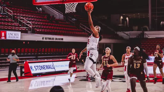 Kayla Jones Layup Elon