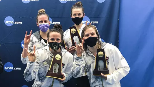 WSWIM 400 medley relay champs cover