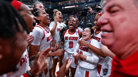 WBB Huddle Celly Sweet 16