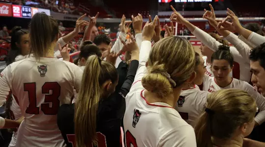 VB Team huddle