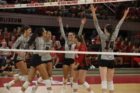 team celebrate