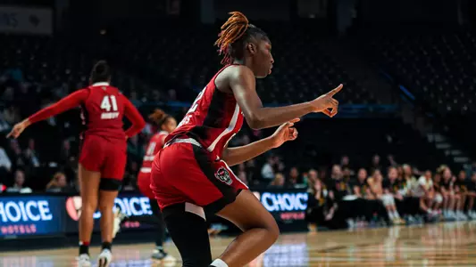 Saniya Rivers Celly at Wake 2023