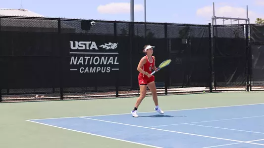 Anna Zyryanova at USTA