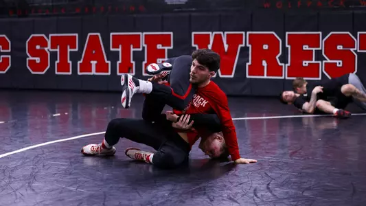 Jarrett Trombley at practice (1/27/24)
