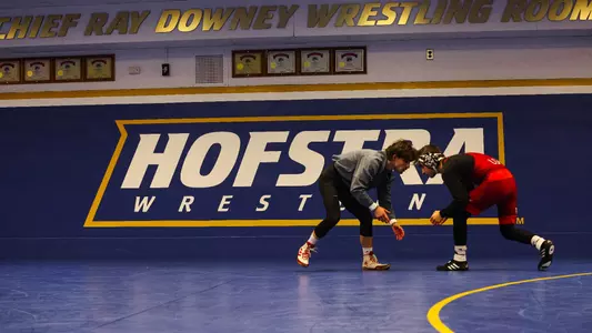 Camacho and Trombley at Hofstra