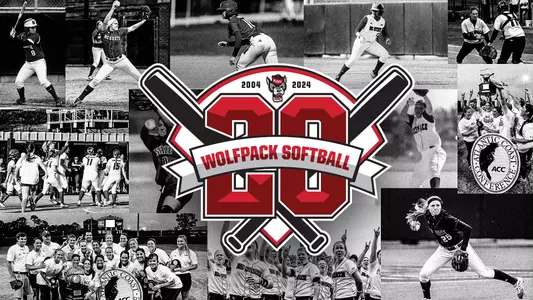 Softball 20th Anniversary Logo 