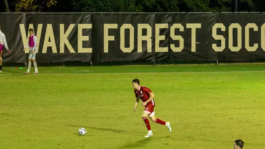 MSOC 2024 Niko Markovic at Wake Forest (Nov. 1, 2024)