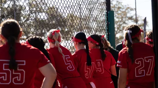 SB in the dugout against Missouri State 2/10/24