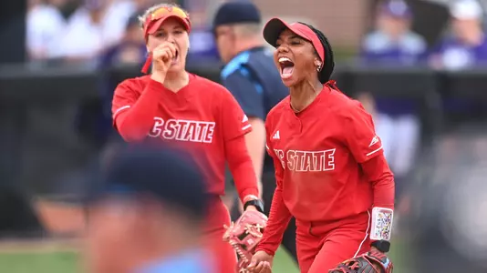 Marbury celebrating after final out against #22/23 SC 3/17/24