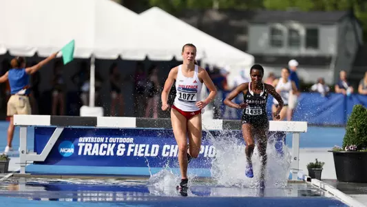 Angelina Napoleon at the 2024 NCAA Outdoor Track East Regional, 3000m Steeplechase 5/25/24