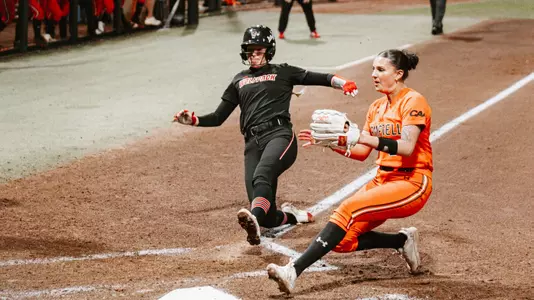 Madison Inscoe sliding home vs Campbell 2/26/25