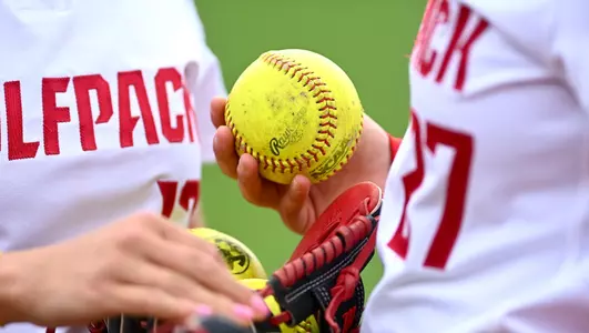 Softball handoff from 2024
