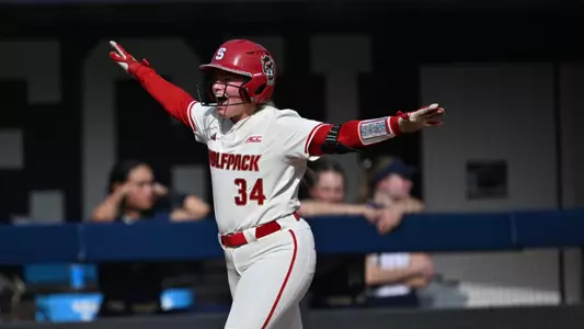 Payden Bordeau Celebrating after 1st Homer against GT 3/8/25