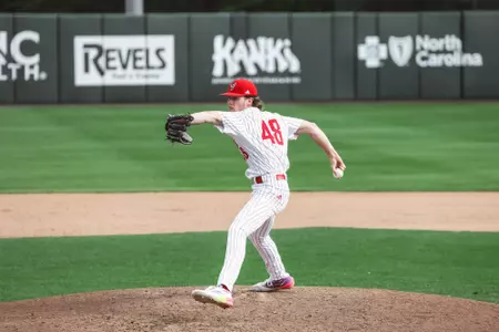 Andrew Shaffner pitching 