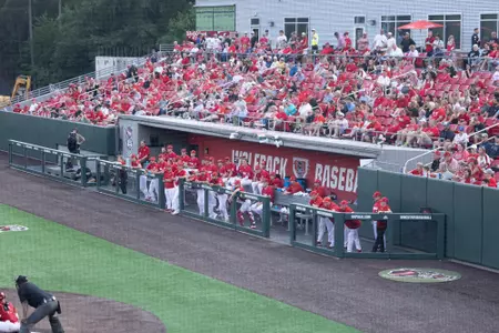 Baseball Team in Dugout