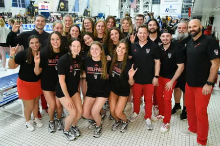 NC State Women's Swimming Team