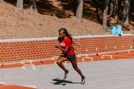 Shaune Ingraham - track practice