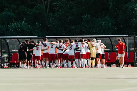 NC State MSOC Team before Queens (Aug. 23, 2026)