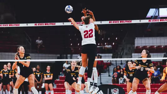 Eva Long attacking against App State 9/15/26