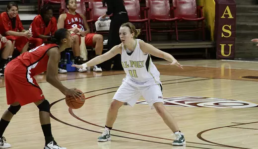 Clancy Leads Cal Poly to Big West Finals with 70-55 Win Image