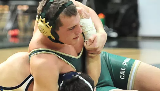 Cal Poly Falls to Utah Valley, 19-17, in Non-Conference Dual Wrestling Meet Image