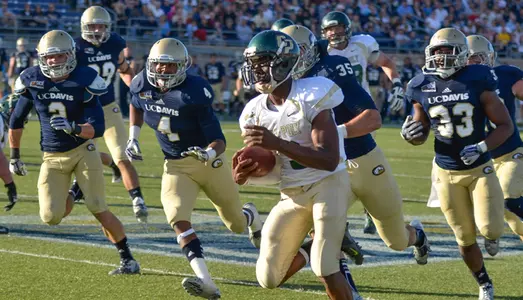 Brown Sparks Cal Poly to 34-16 Victory Over Rival UC Davis Image