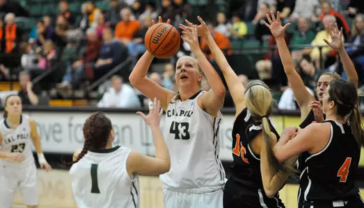 Cal Poly Wins Fifth-Straight, Defeats CS Fullerton, 72-47 Image