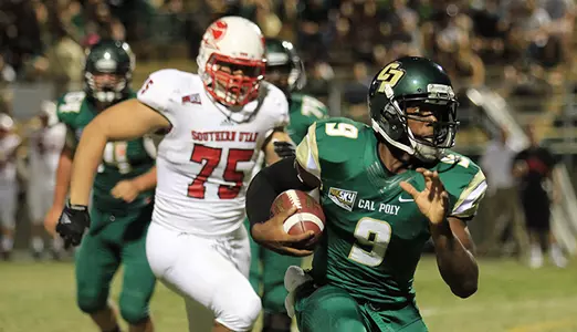 Cal Poly Evens Big Sky Record With 42-39 Win Over Southern Utah Image