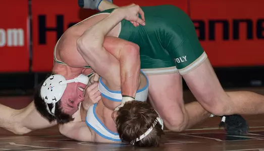 Cal Poly Falls to Arizona State 24-15 in Final Dual Meet of Season Image