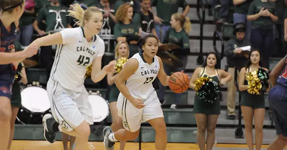 Leaupepe Twins Lead Cal Poly to 62-52 Win Over Pepperdine Image